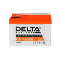 Deltа CT 12026 Мотоаккумулятор, 12В, 2.5А/ч