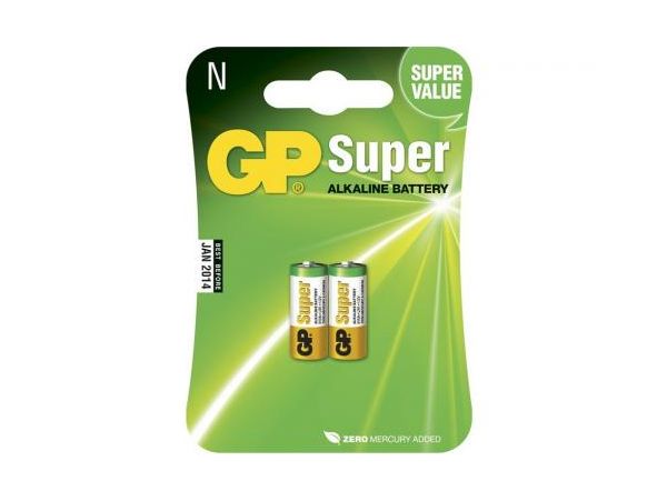 Батарея GP Super Alkaline 910A LR1 (2шт/уп)