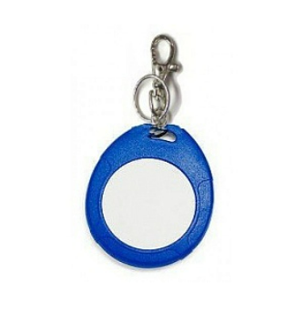 Iron Logic EM, IL-07EBW (order) Брелок с кольцом, синий + белый (номера по порядку)