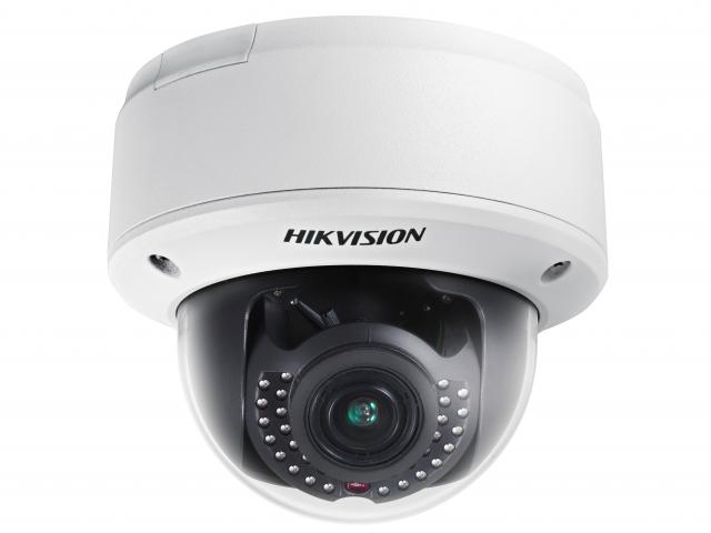 HikVision DS - 2CD41C5F - IZ 4K Интеллектуальная купольная вандалозащищенная IP - камера с механическим ИК - фильтром, c ИК - подсветкой до 30м