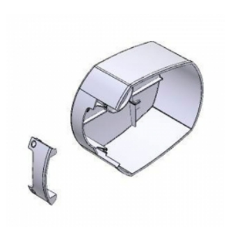 CAME 88003-0126 Декоративная накладка крепления стрелы для шлагбаумов PT-PX