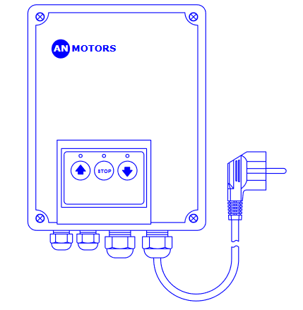 AN-Motors CUID-230 Блок управления для привода промышленных ворот