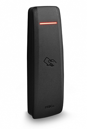 PERCo-IR13D (HID/EMM) Считыватель бесконтактный для карт формата EMM/HID, интерфейс связи - RS-485, Wiegand-26,-34,-42,-58