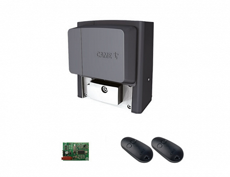 CAME &quot;BX708AGS combo KIT&quot; Комплект автоматики для откатных ворот до 800кг, интенс. 30%, в составе: привод BX708AGS (801MS-0030), приемник 001AF43S, брелок TOP42FGN (806TS-0300) (2шт)