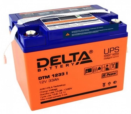 Delta DTM 1233I Аккумулятор 