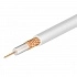 Кабель RG-59 B/U MIL17, экран 64%, белый (200м/бухта) ELETEC (03-022)
