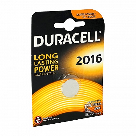 Duracell DL2016 CR2016 Батарея (1шт/уп)